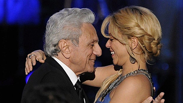 Shakira y su padre