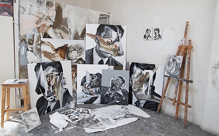 Imagen principal - Irene Pérez: «Sufrí mucho rechazo en la infancia y la pintura me hace sentir integrada»