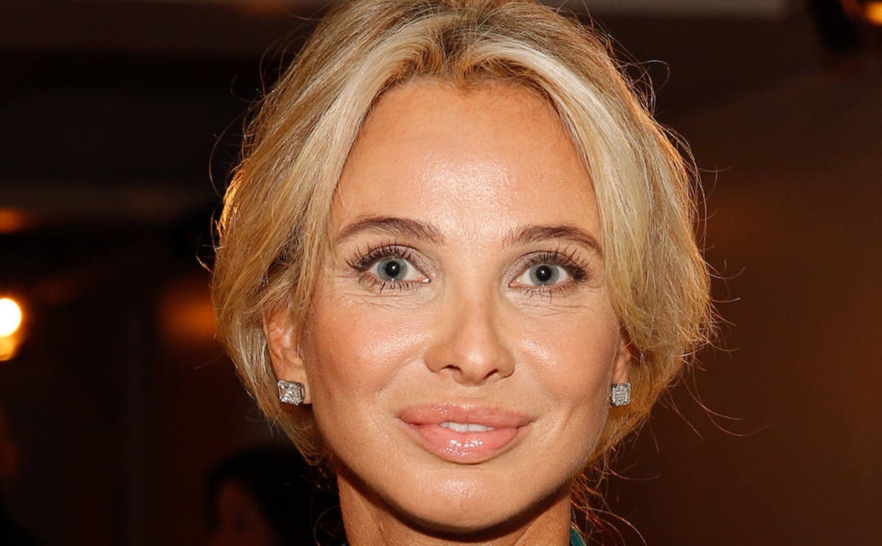 Corinna Larssen durante un evento en Nueva York