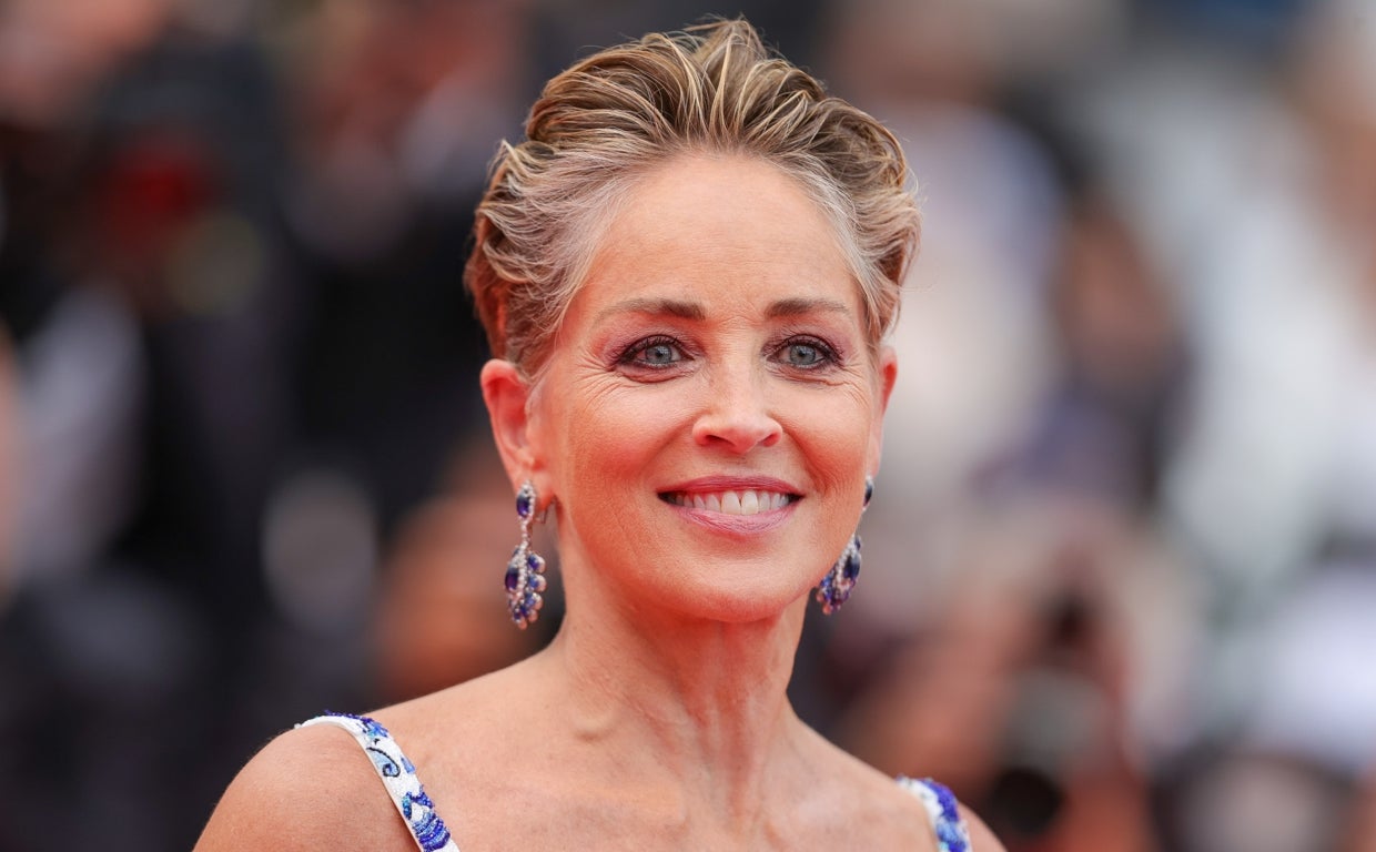Sharon Stone en el Festival de Cannes 2022