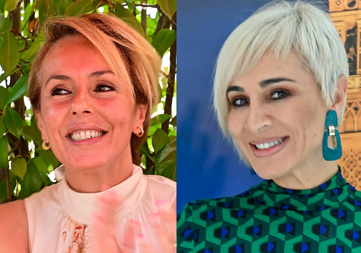 Rocío Carrasco y Ana María Aldón