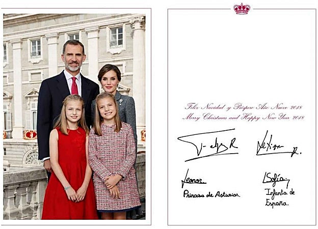 Felipe, Leonor, Letizia y Sofía