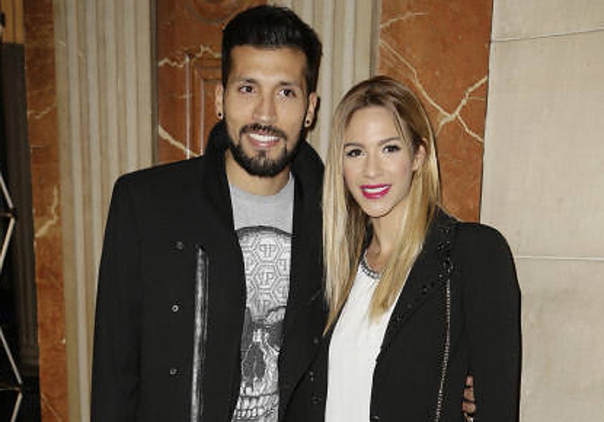Ezequiel Garay y Tamara Gorro