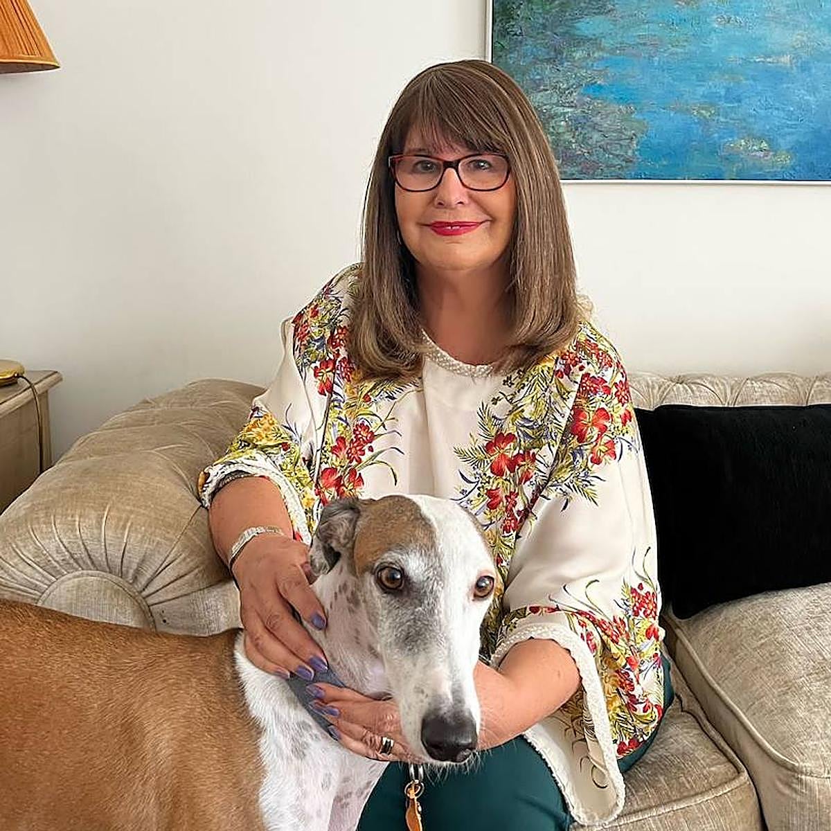 Esperanza Gracia: «Mi perra Frida es tremendamente sensible»