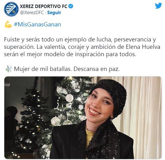 Los famosos lloran la muerte de Elena Huelva