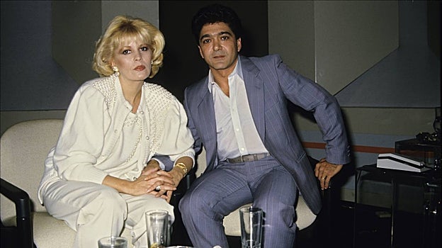 Bárbara Rey y Ángel Cristo