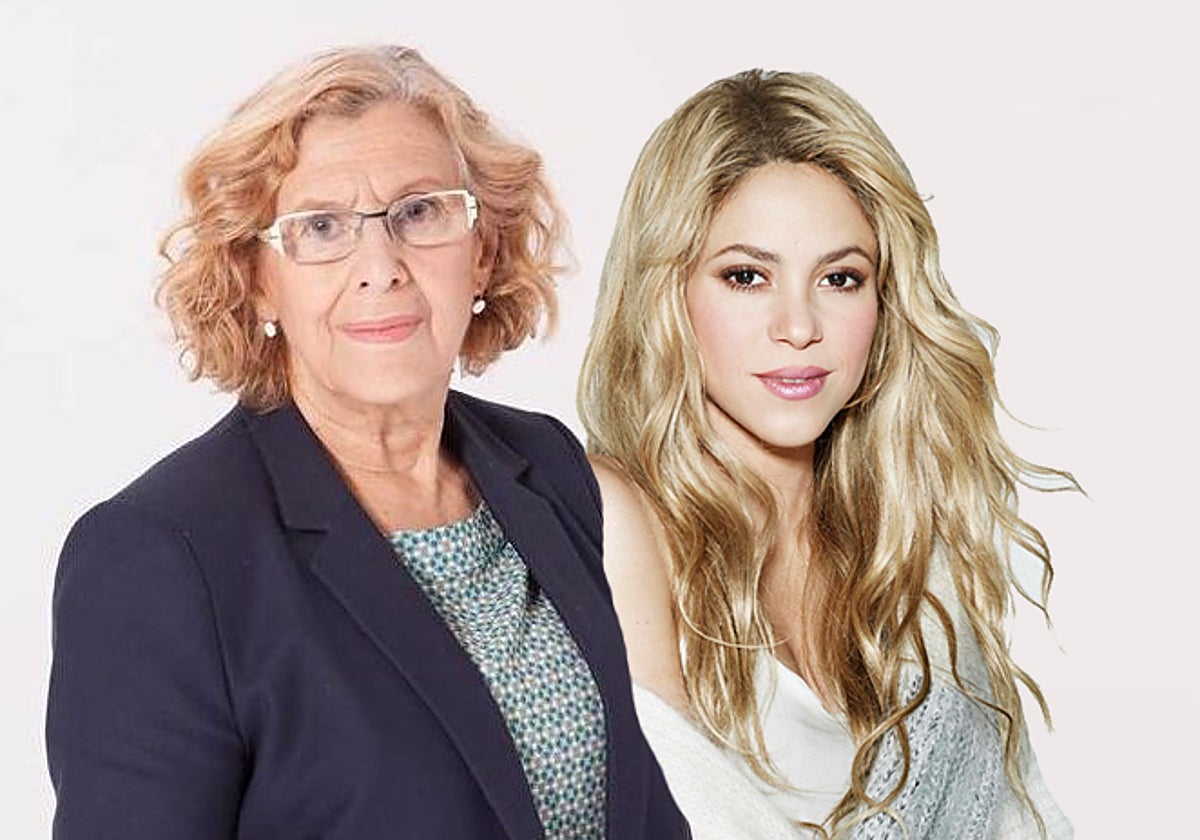 Manuela Carmena y Shakira