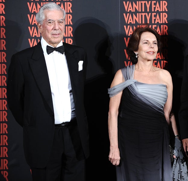 Mario Vargas Llosa y Patricia Llosa