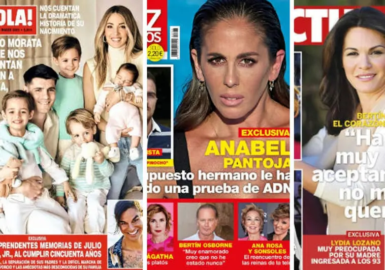 La indignación de Fabiola Martínez  y la lucha del supuesto hermano de Anabel Pantoja: las revistas de la semana