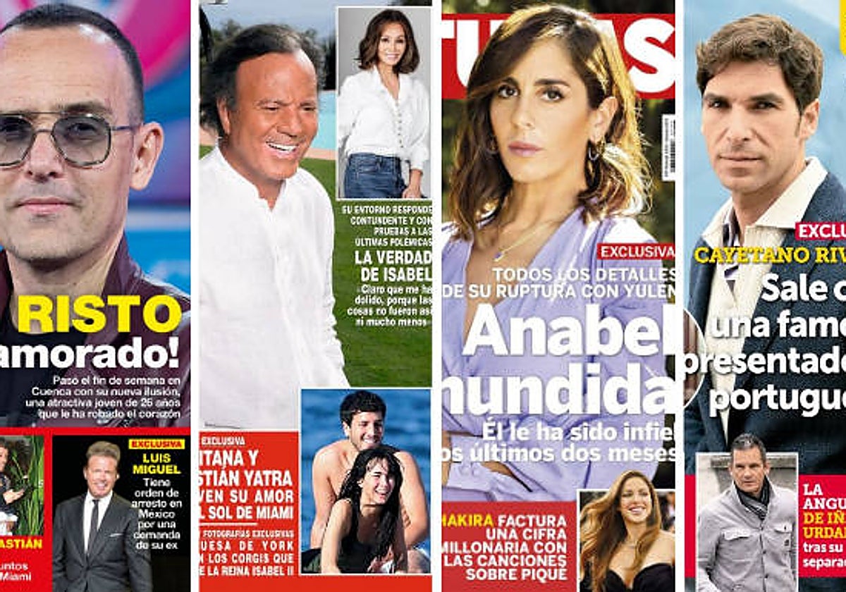 Risto Mejide y Cayetano Rivera recuperan la ilusión tras sus polémicas rupturas: las revistas de la semana