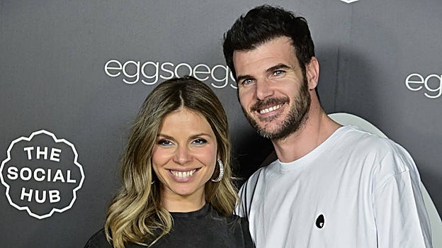 Nuria Tomás y su novio