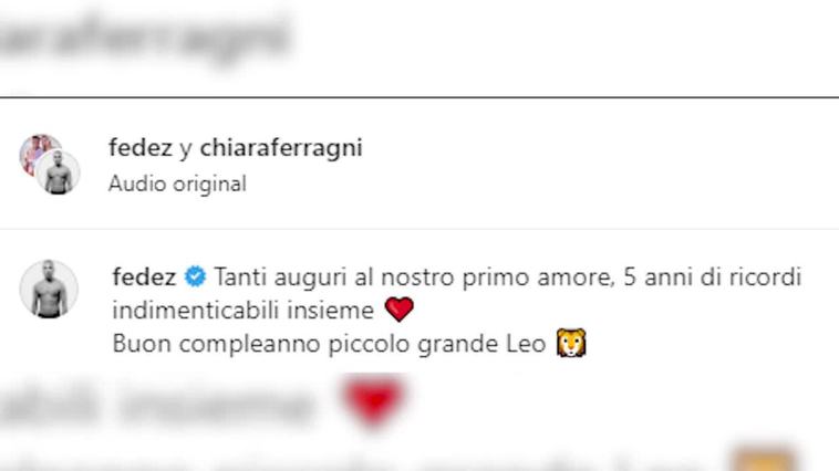 Chiara Ferragni y Fedez celebran el cumpleaños de su hijo Leo: “Nuestro primer gran amor”