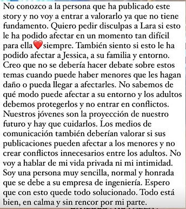 La respuesta de Jessica Bueno y su supuesto nuevo novio al ataque de Jota Peleteiro
