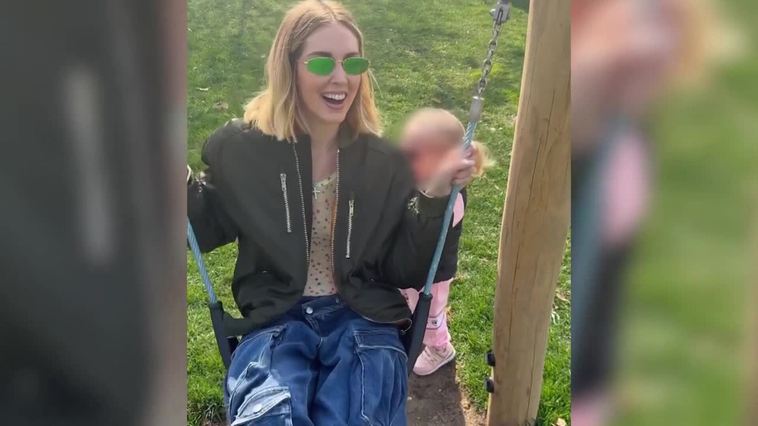 Vittoria, la hija pequeña de Chiara Ferragni y Fedez, cumple dos años