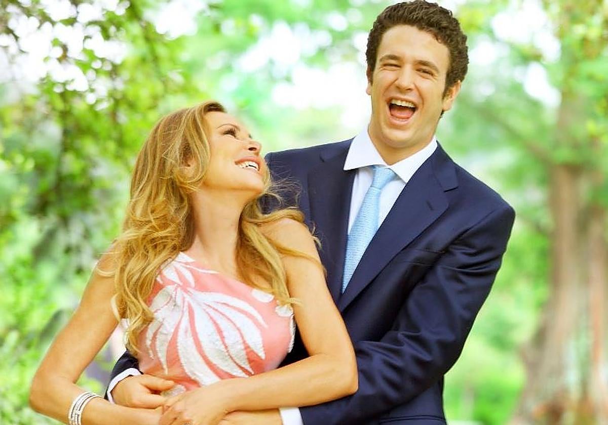 Ana Obregón y su hijo, Aless