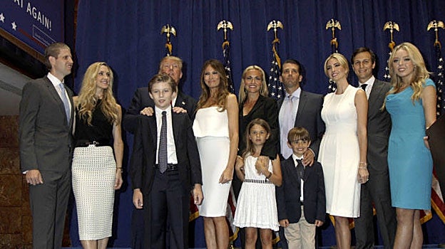 La familia Trump