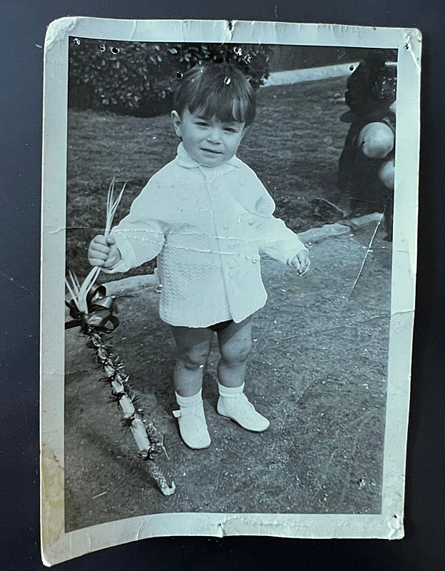 Santi Millán de pequeño