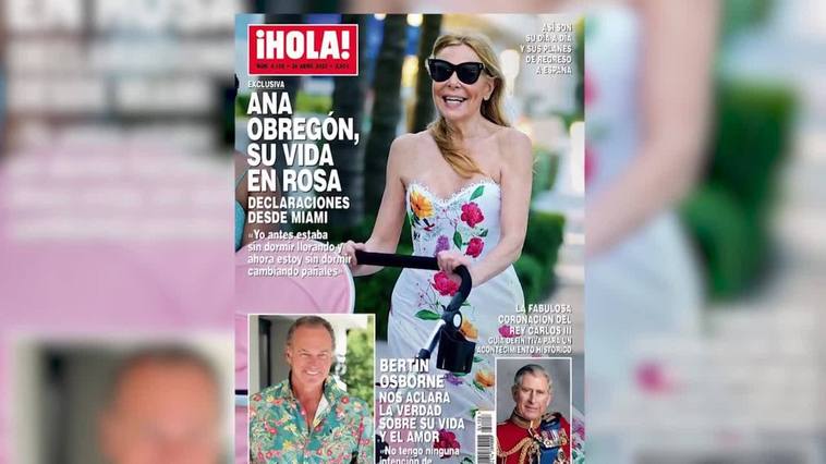 Ana Obregón feliz en Miami: "Ahora estoy sin dormir cambiando pañales"