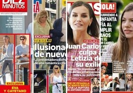 El tenso reencuentro de Eva González y Cayetano Rivera y la nueva ilusión de Terelu Campos: las revistas de la semana