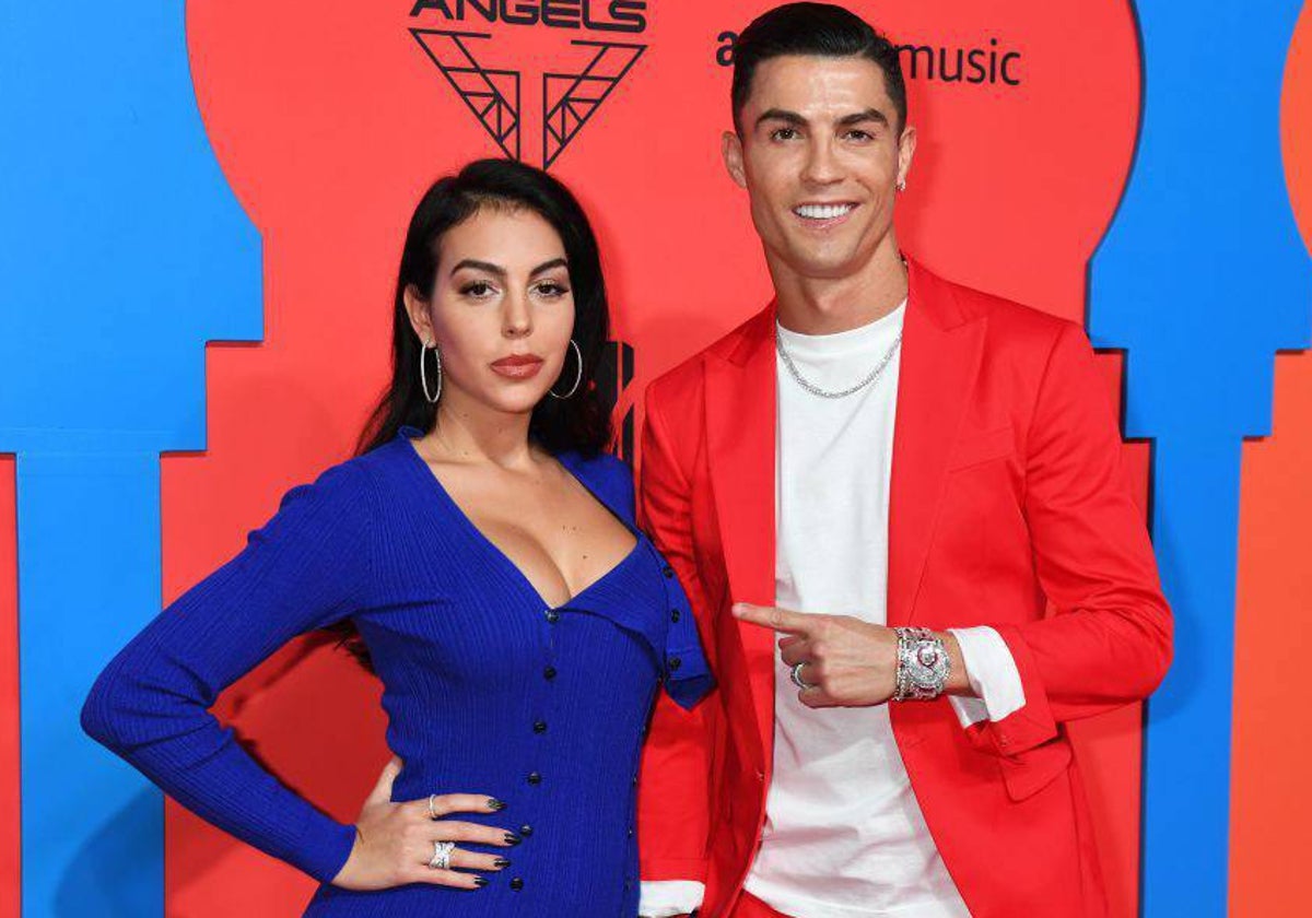 Georgina Rodríguez y Cristiano Ronaldo