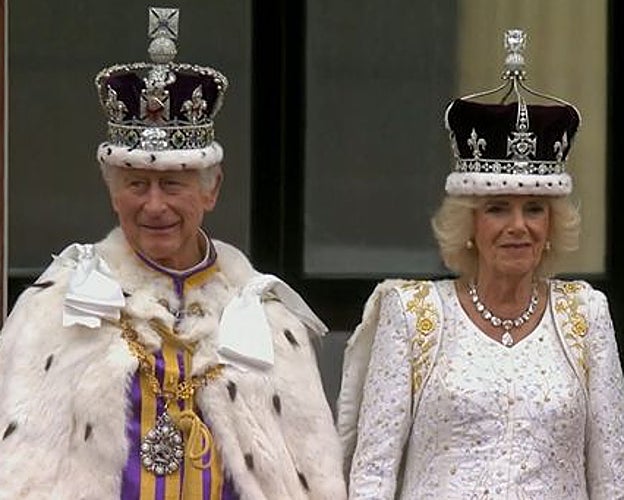 El Rey Carlos III y la Reina Camila