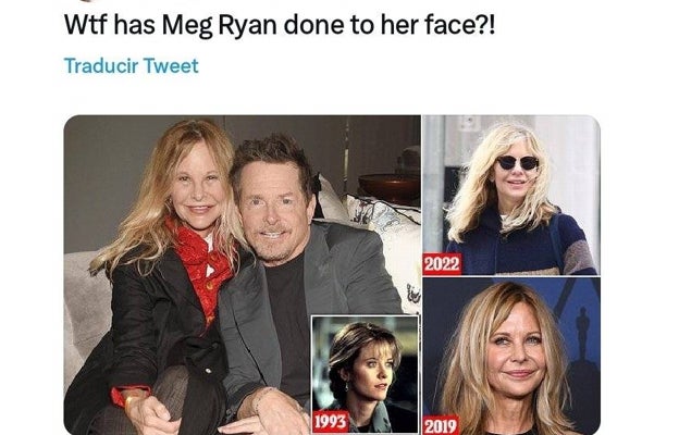 El impactante deterioro físico de Meg Ryan: «Estoy en shock»