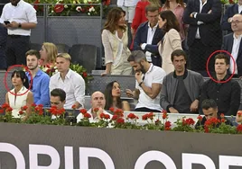 La tensión de Aitana y Miguel Bernardeau al reencontrarse en la final del Mutua Madrid Open