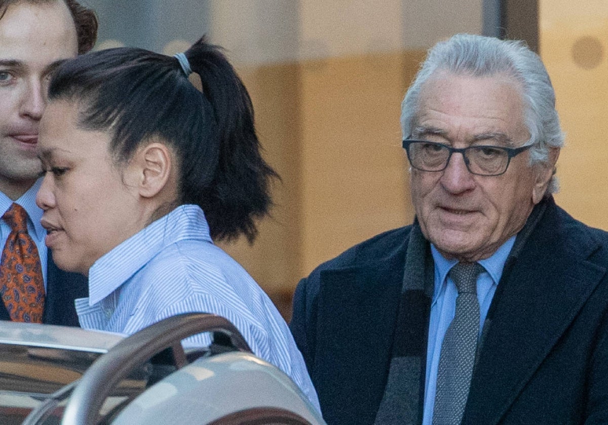 Robert de Niro y Tiffany Chen