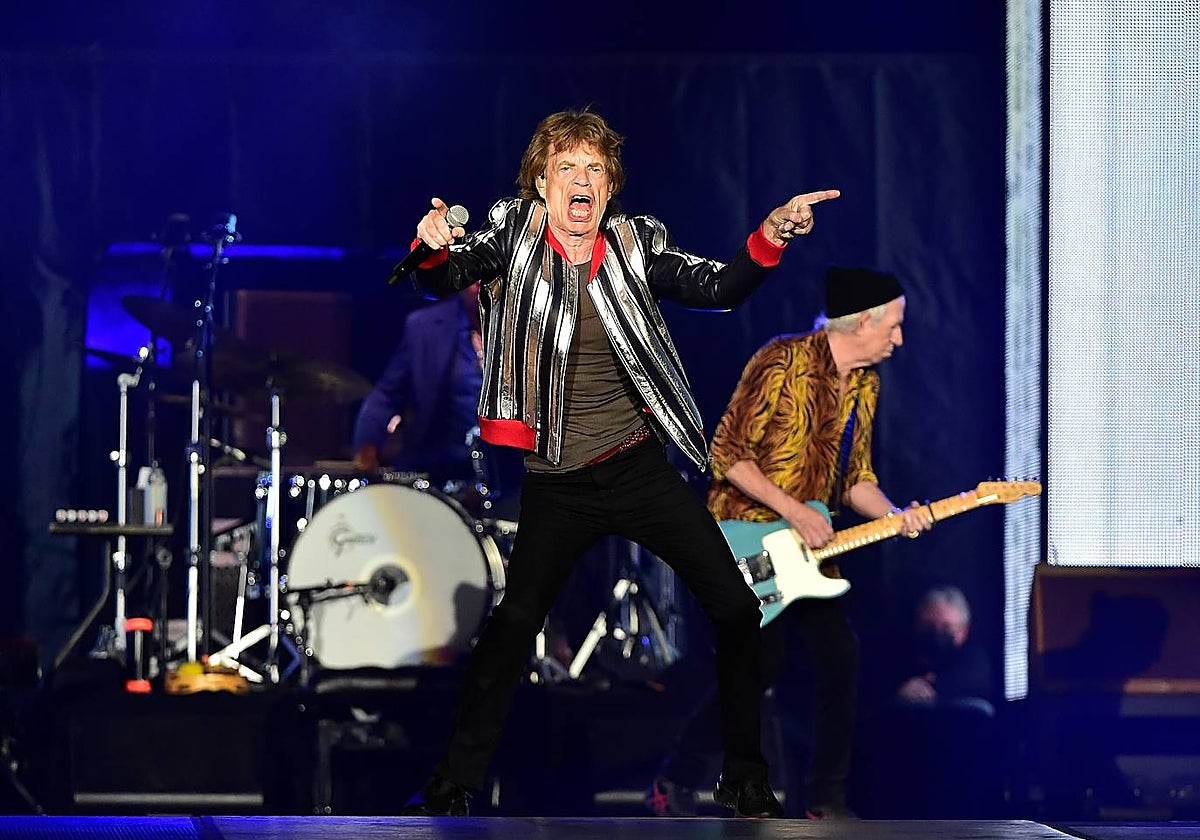 Mick Jagger, en un concierto en Sant Louis