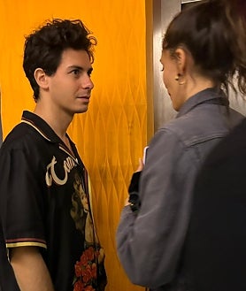 Imagen secundaria 2 - Alfred de OT y la actriz María Hervás disfrutaron de una velada romántica los dos solos