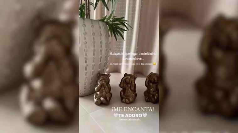 Tamara Gorro recibe la visita de Ezequiel Garay en su nueva casa en Ibiza