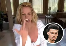 La brutal bronca entre Britney Spears y Victor Wembanyama con bofetada incluida
