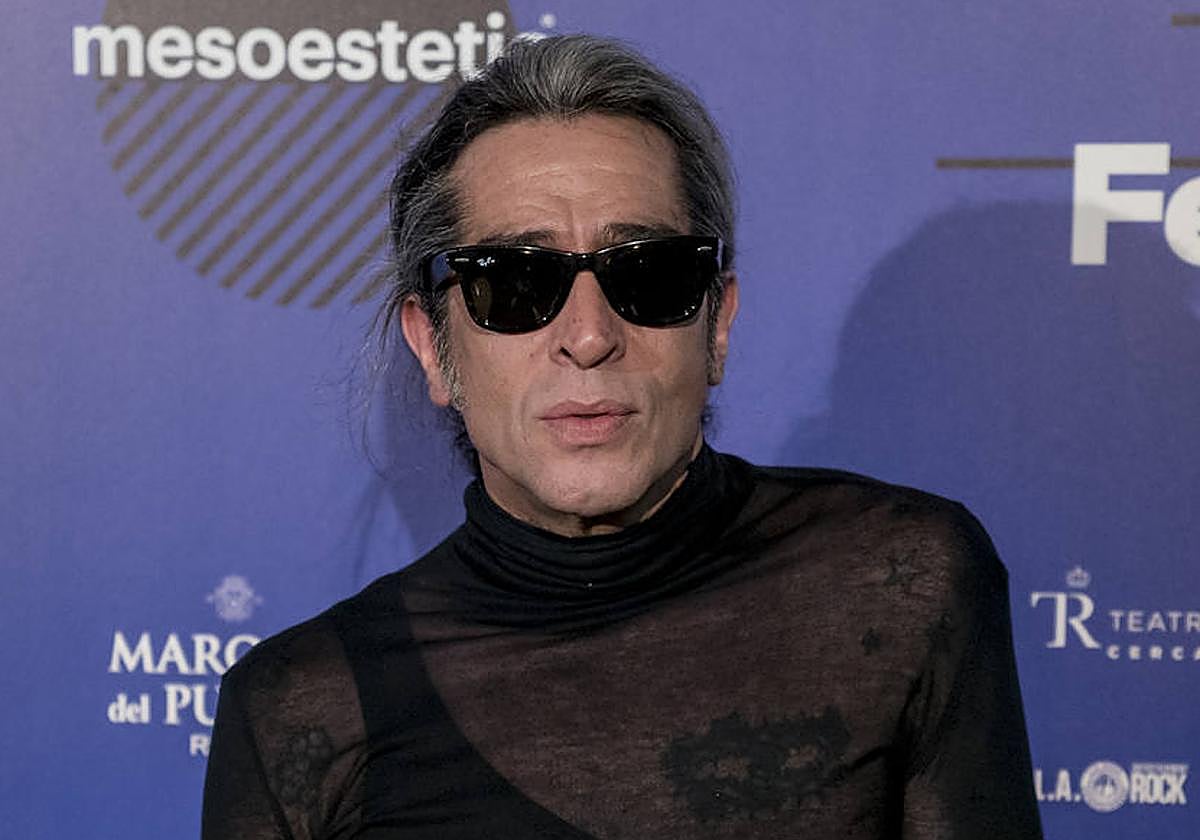 Mario Vaquerizo, en el concierto de Kraftwerk en el Teatro Real