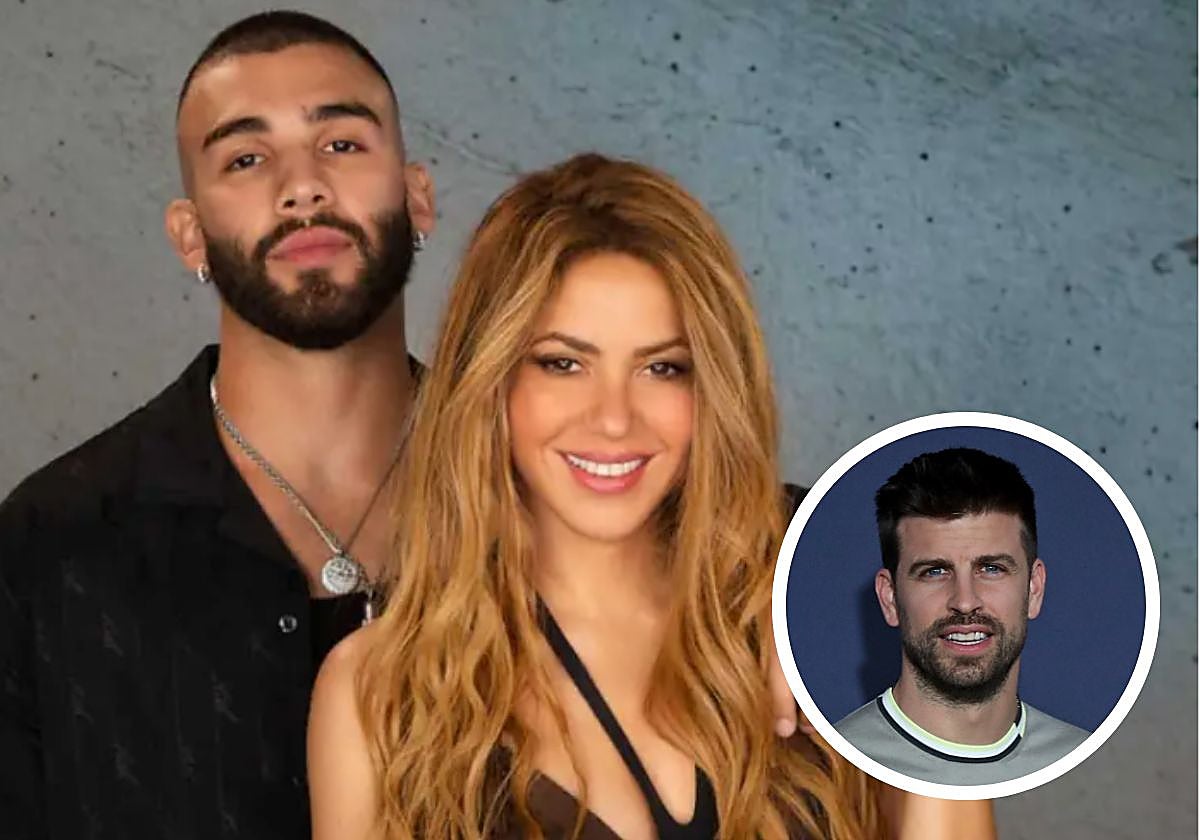 Manuel Turizo, Shakira y Gerard Piqué