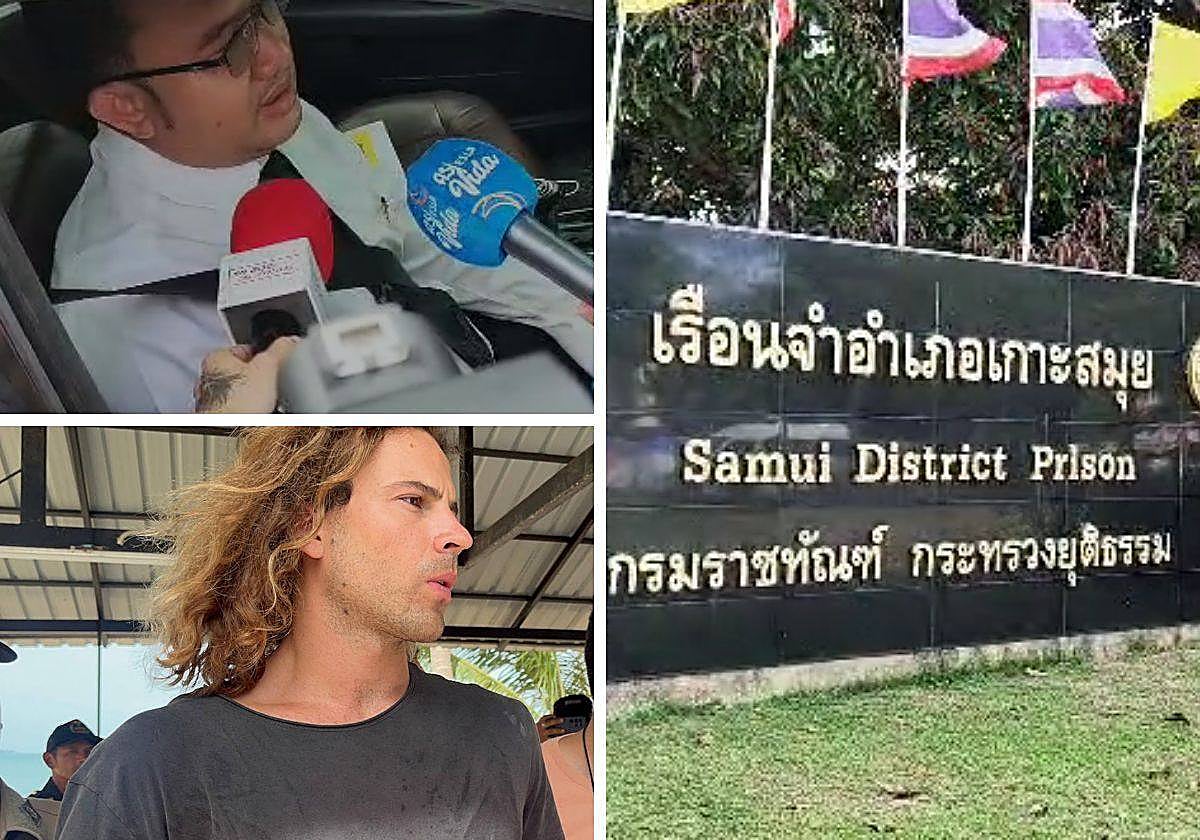 El abogado Khun Ann se ha reunido este martes con Daniel Sancho en la cárcel de Samui