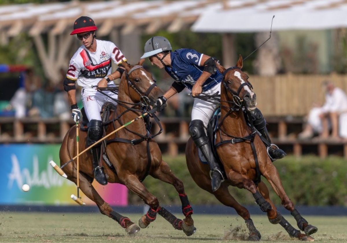 Un instante de uno de los torneos de polo en el Ayala Polo Club