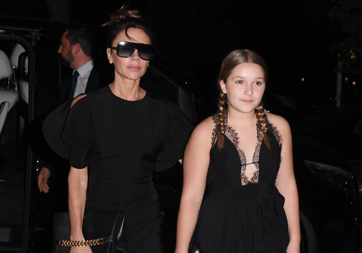 Victoria Beckham y su hija