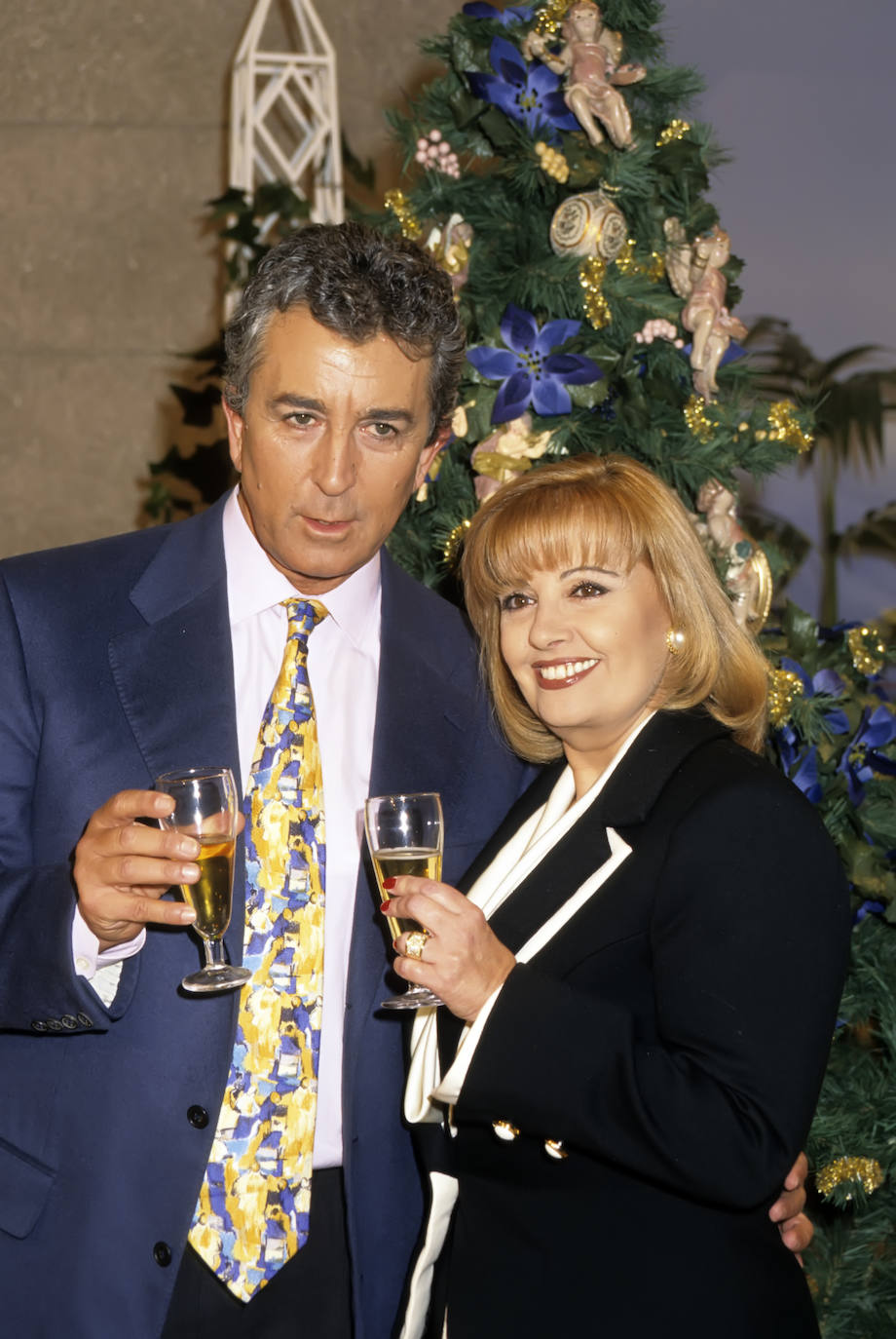 María Teresa Campos con Paco Valladares