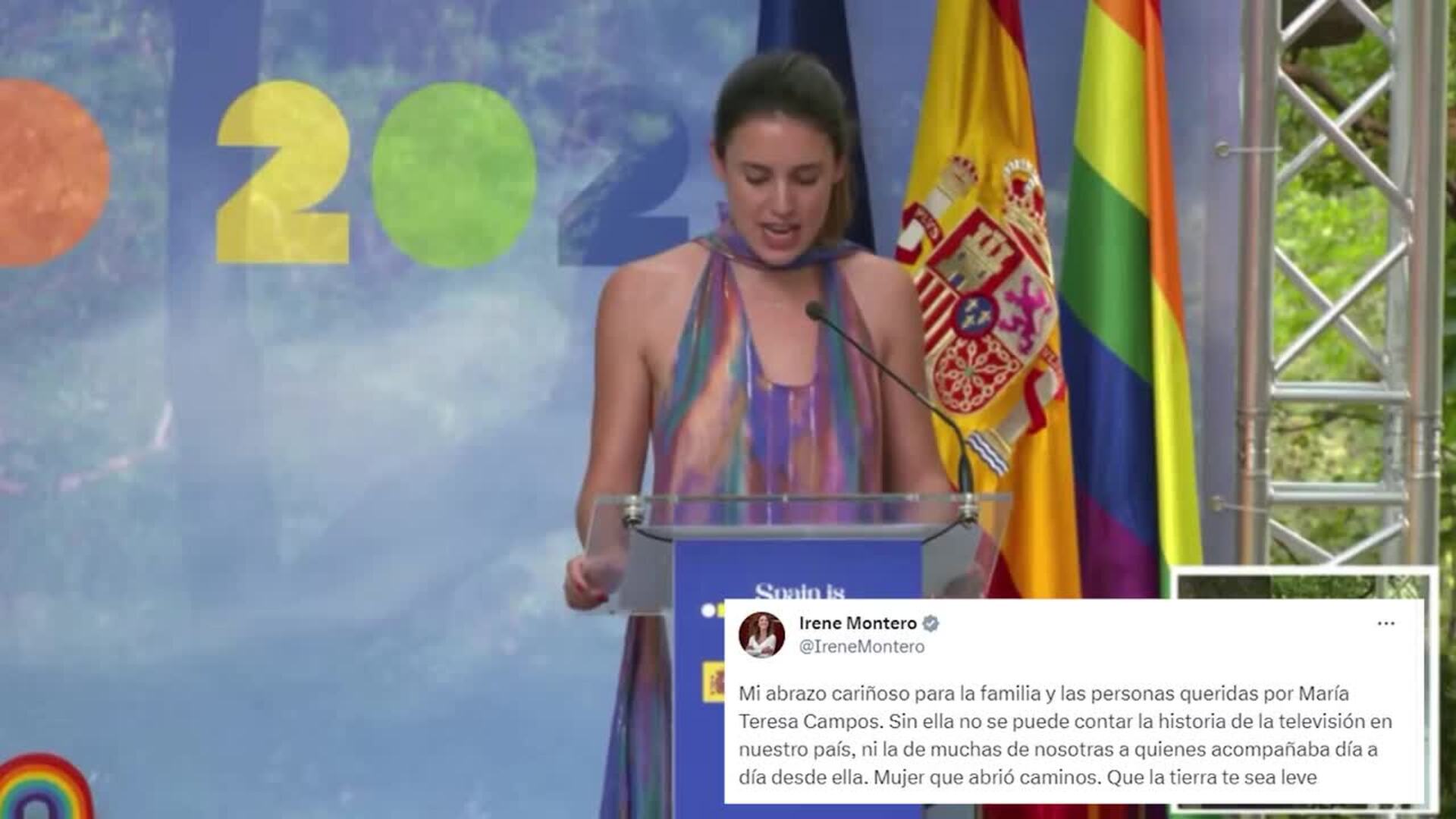 Las redes sociales recuerdan con cariño a María Teresa Campos