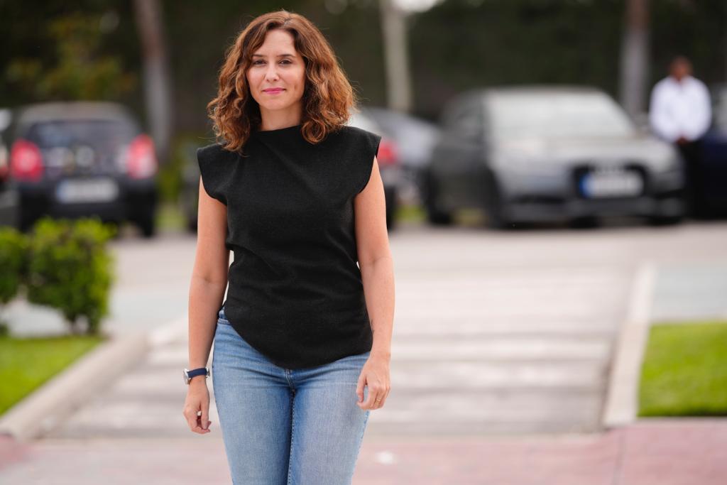 La presidenta de la Comunidad de Madrid, Isabel Díaz Ayuso