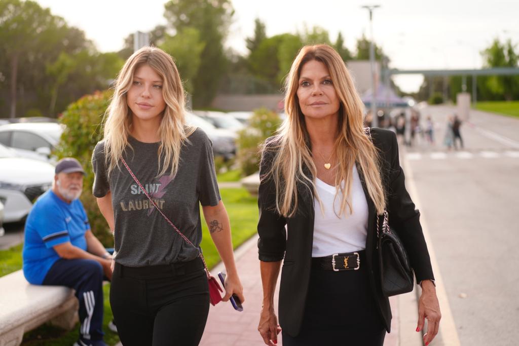 Makoke junto a su hija, Anita Matamoros