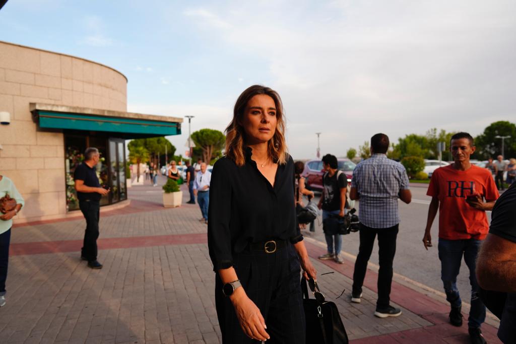 Sandra Barneda no quiso faltar a la despedida de la presentadora