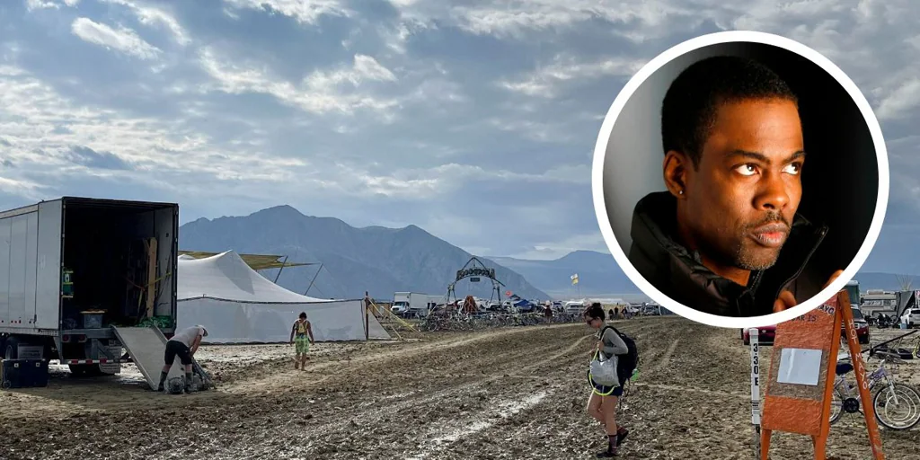 Chris Rock confiesa lo que vivió en el 'Burning Man' «Pensaba que iba