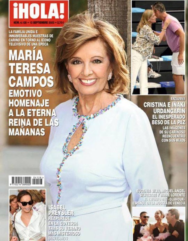 María Teresa Campos, protagonista absoluta de las revista del corazón esta semana