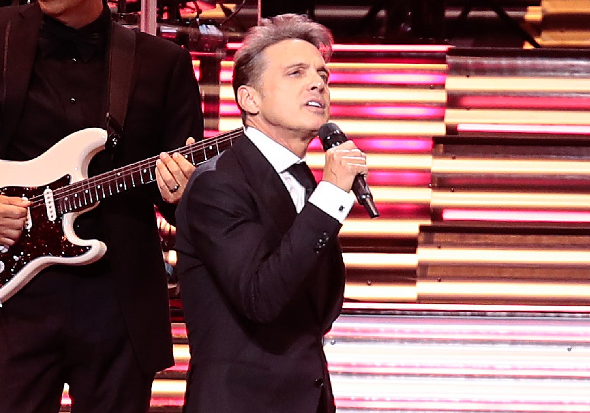 Luis Miguel en su gira de conciertos