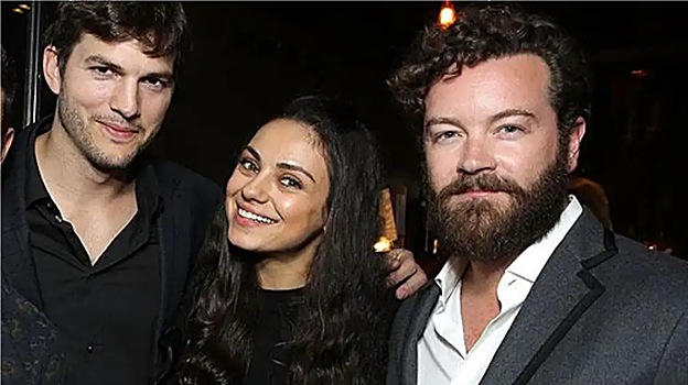 Ashton Kutcher, Mila Kunis y DAnny Masterson