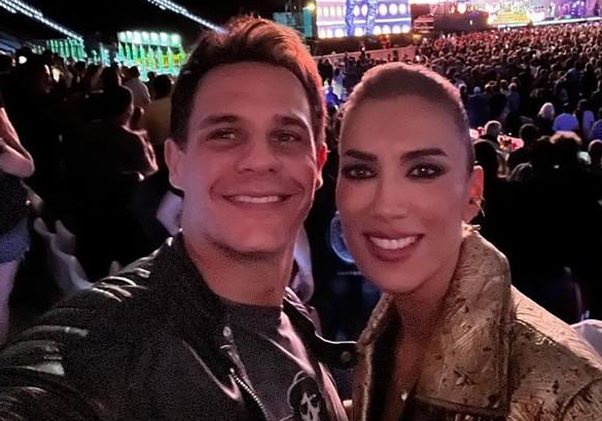 Christian Gálvez y Patricia Pardo