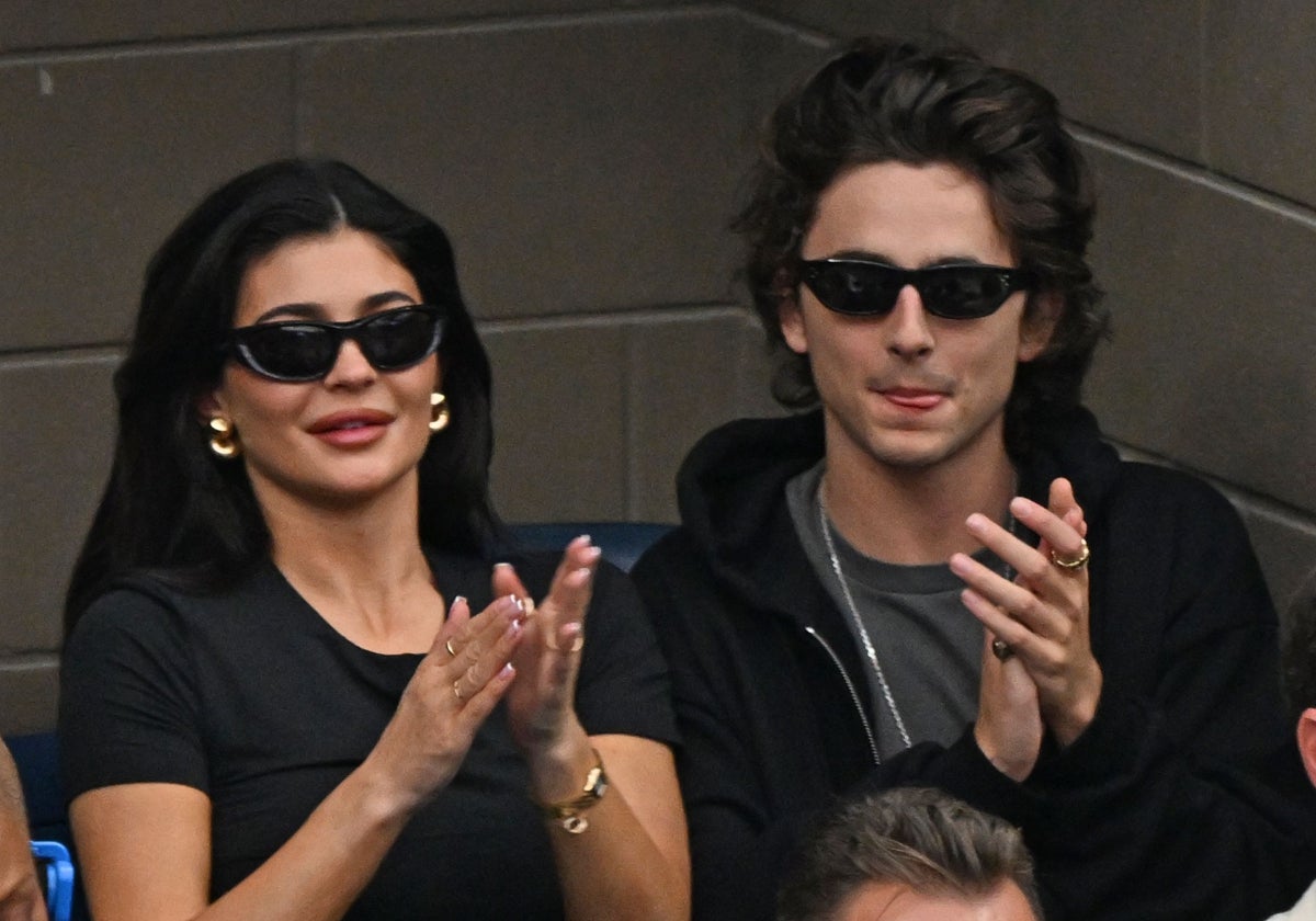 Kylie Jenner y Timothee Chamalet