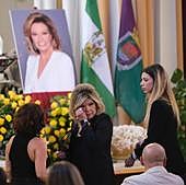 Málaga se desborda para dar el último adiós a María Teresa Campos