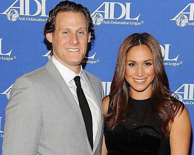 Meghan Markle junto a su exmarido Trevor